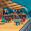 Mid Century Modern Cocktail Hour - PS