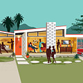 Palm Springs Party House - PS