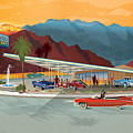 Tramway Gas Station Palm Springs California